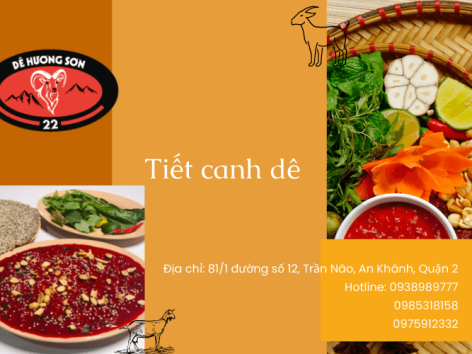 Tiết canh dê cực gây nghiện tại Dê Hương Sơn có gì đặc sắc?