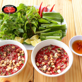 Tiết canh hấp 45-55k