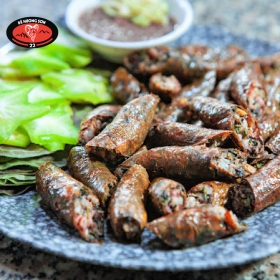 Dồi chiên