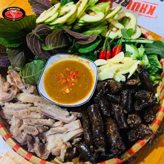 Dồi dê nướng 150-200k